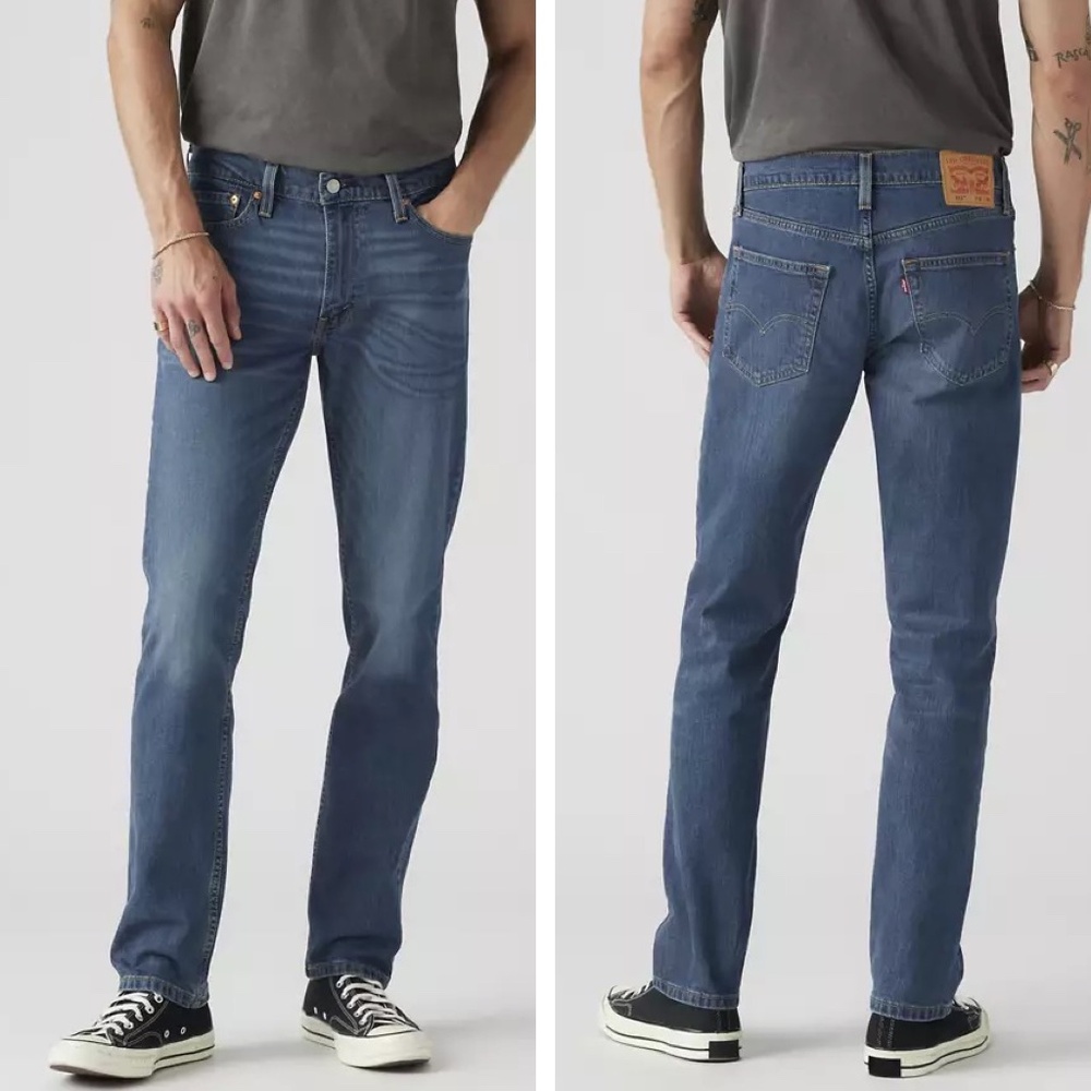 NWT Levi's 511™ Slim Fit Men's Jeans W32 L32 in "Throttle" Blue Dark Wash